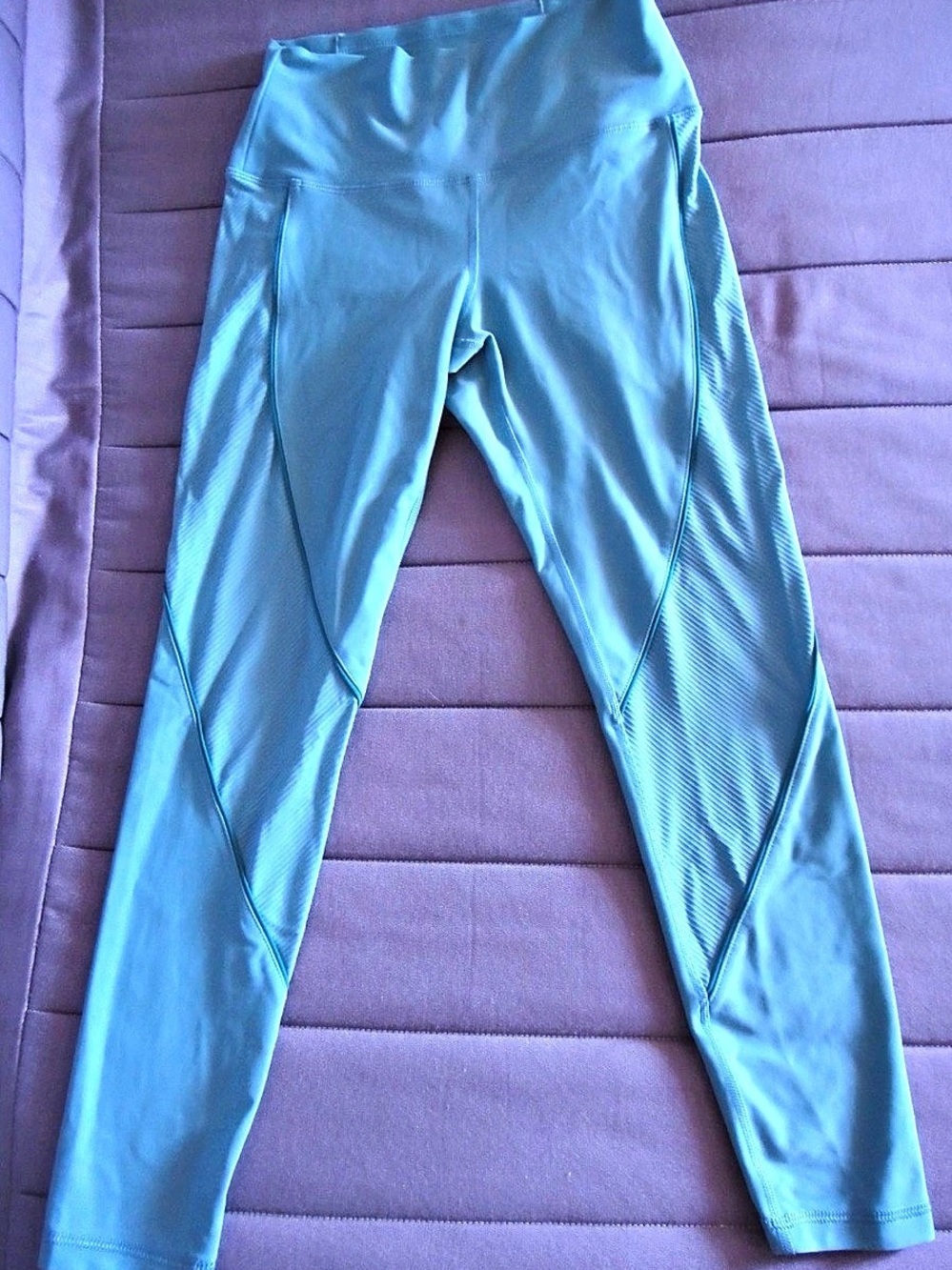 ONY4 Women's Athletic Leggings Light Blue